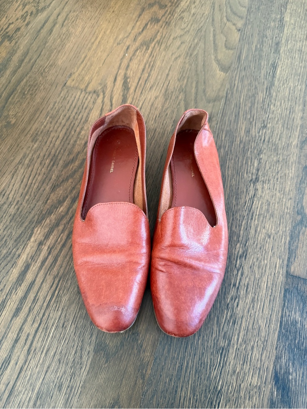Mansur Gavriel Vegetable Tanned Loafers size 36